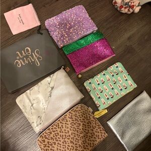 Colorful Cosmetic Pouch Set